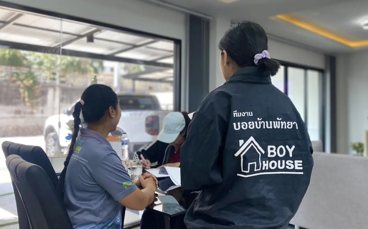 ทำสัญญา"บ้านโชคดีทวีทรัพย์ 9/1"